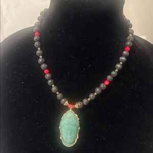 Buddha Face Necklace